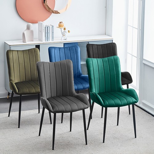Modern velvet dining - dining, chairs