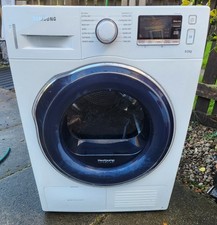 Samsung OptimalDry 9kg Heat Pump Condenser Dryer White Colour 🅰️ ++ Energy Rate