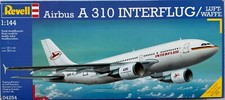 ✈️ REVELL AIRBUS A310 Interflug / Luftwaffe ?? MODEL AIRPLANE #04254 NIB 1:144