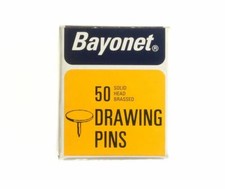 Bayonet Drawing Pins 50 Solid