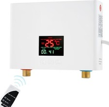 Mini Instant Electric Water Heater 3000W Constant Temperature Tankless Remote
