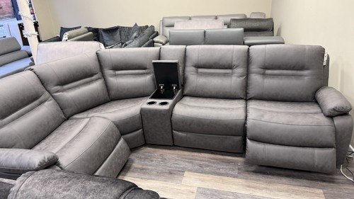 Scs grey suede electric - scs,