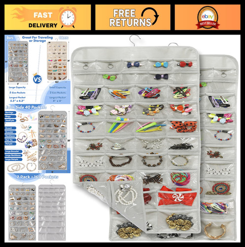 Pack hanging jewelry - 2-pack,