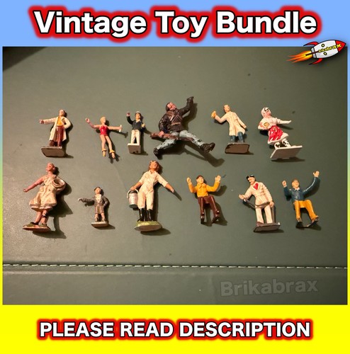 Vintage plastic farm - x,