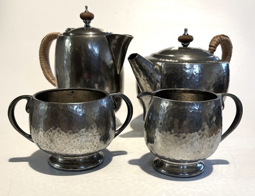 Vintage english tudric pewter - vintage,