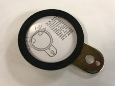 A MOUNTABLE TAX DISC HOLDER TO FIT TRACTORS AND OTHER VINTAGE VEHICLES
