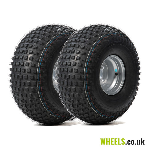 2pcs 22x11 knobby atv - 2pcs, 22x11.00-8