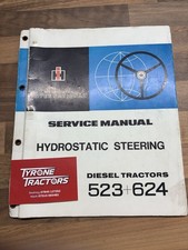 International 523 624 Hydrostatic Steering Service Manual Book IH Tractor