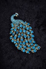 Large Blue Colour Rhinestone