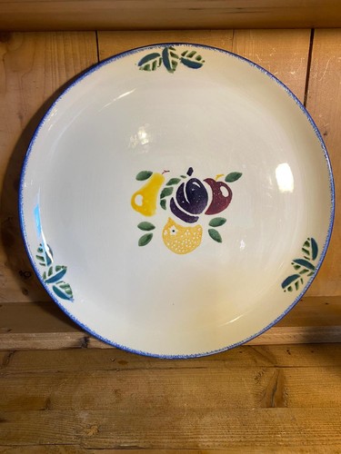 Poole pottery round - pottery, 12"