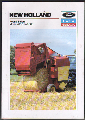 New holland models 835 and - holland,