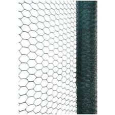 PVC Coated Galvanised Chicken Wire Rabbit Mesh Fencing Aviary Fence Netting