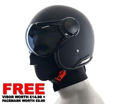 Motorcycle Open Face Helmet