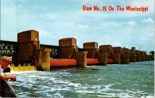 Davenport postcard dam no - dam,
