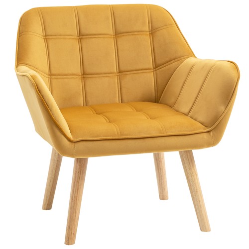 Homcom luxe velvet - luxe, accent