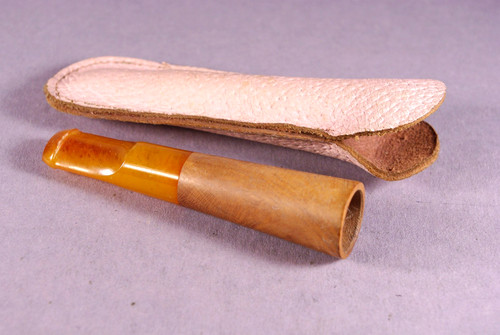 Cigarette holder amber - cigarette, vintage