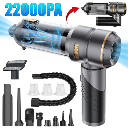 Handheld high power - high, vacuum