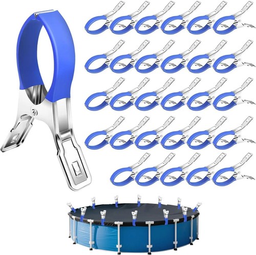 12pcs pool cover - 12pcs, clips