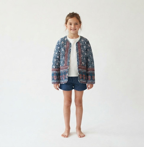 Girls zara quilted - 💙,