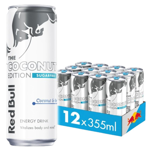 Red bull energy drink - red, sugar