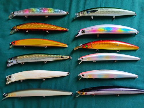 12x shallow diving bass lures - 12x,