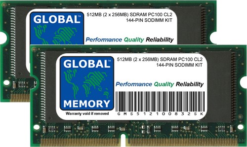 512mb pc100 100mhz - x,