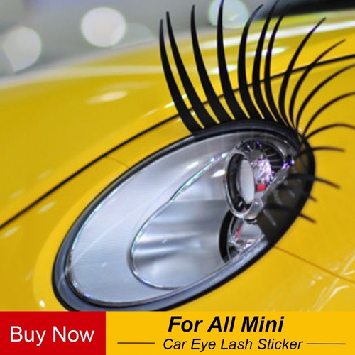 Headlight eyelash sticker car - headlight,