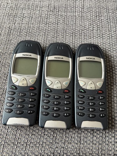 Job lot nokia 6210 mobile - 3x,