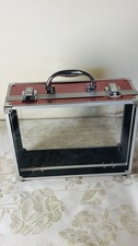 Pink/Silver/Clear Vanity Case
