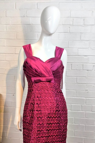Gino cerruti megenta dress - gino,