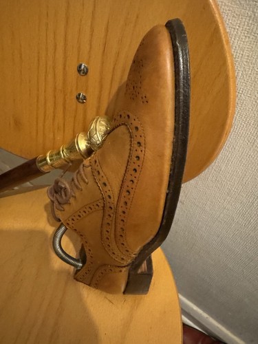 Grenson brogue lace shoes - lace,