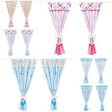 Nursery Curtains for Babies and Toddler's Window Bedroom with Decoration Bows