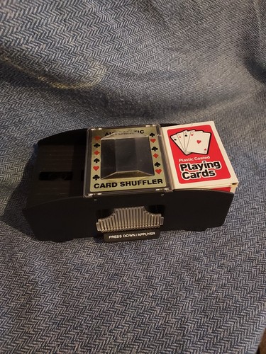 Card shuffler and pack - card,
