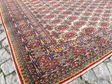 Handmade Oriental Floral Rug,Large Old Wool Rug Traditional Vintage Worn Carpet