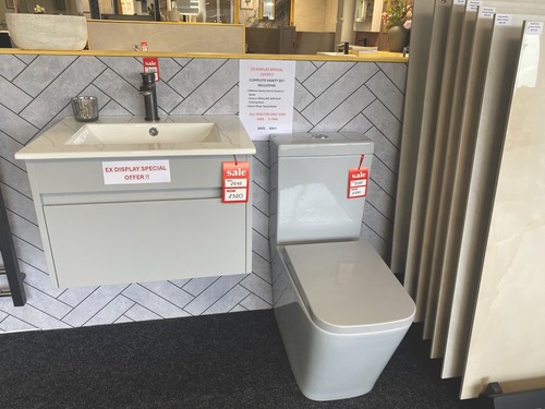 Display bathroom vanity - ex,