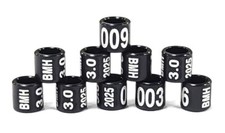 Aluminum Bird Rings 2025 Canary Exotic Parakeet (2.0/2.5/2.9/3.0..11m