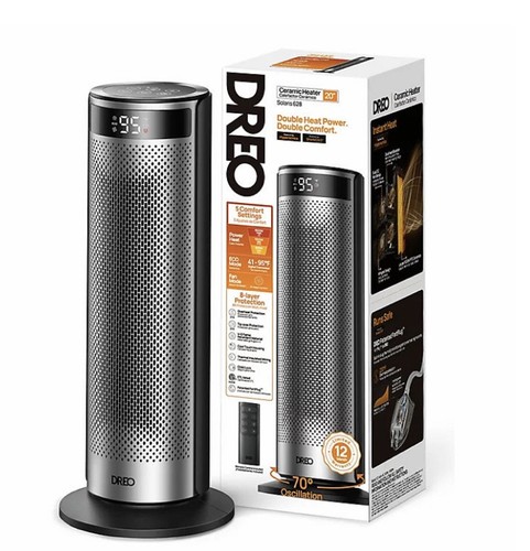 Dreo ceramic heater 2000w - dreo,