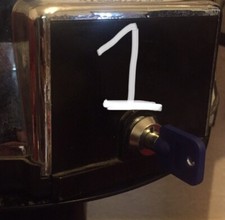 Sweet Vending Tower Machine Pringles Cash box Lock And Key