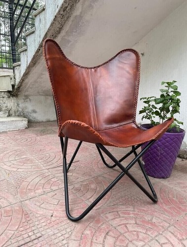 Buffalo leather butterfly - leather,