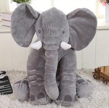 Elephant Toy Plush Pillow