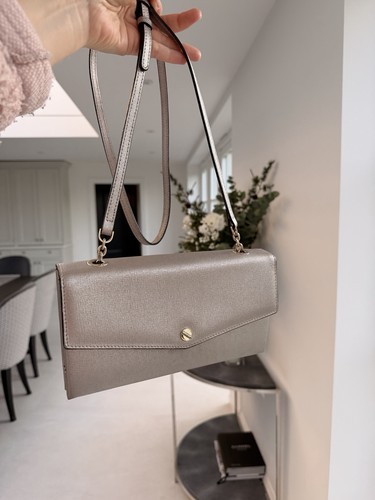 Bennett silver gold clutch - lk,