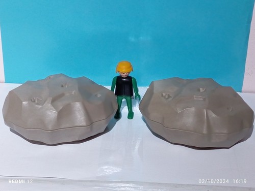 Playmobil large rocks - playmobil, x2