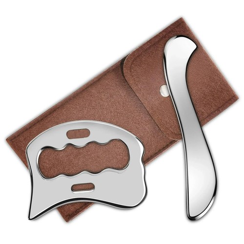 Stainless steel gua - gua, metal