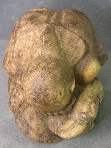 Hand carved wooden weeping - carved,