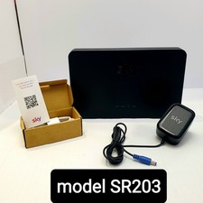 Sky Broadband Q Router  hub WiFi SR203 used with original power cable VGC 