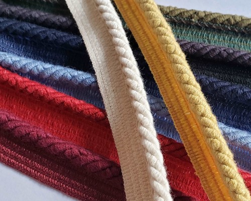 6mm cotton flanged - cotton, piping