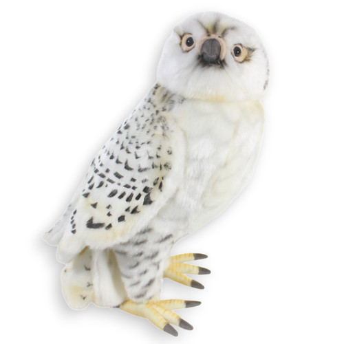 Snow falcon soft toy bird - soft,