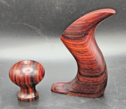 Custom made cocobolo tote - made,