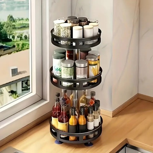 360 rotation kitchen spice - kitchen,