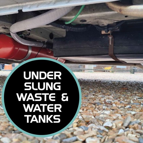 Campervan underslung water and - campervan,